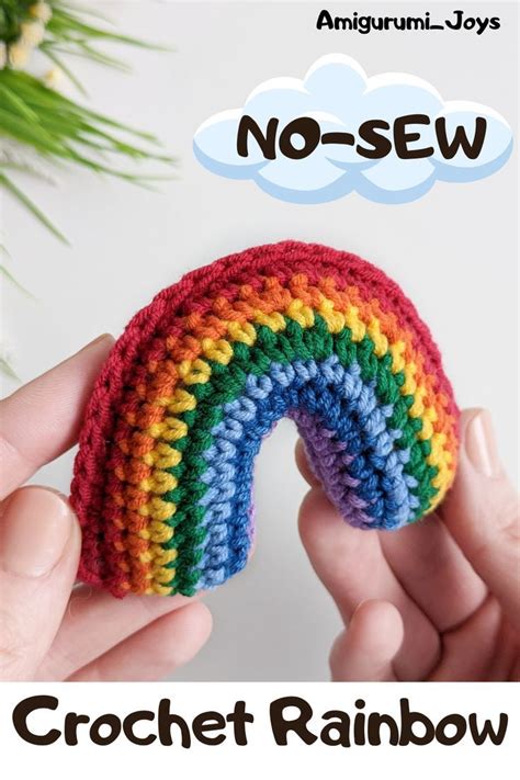 Easy Crochet Rainbow Pattern Perfect For Beginners