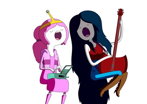 Princess Bubblegum and Marceline by nkq0rs on DeviantArt