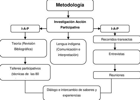 Esquema de la metodología empleada en el proceso de investigación