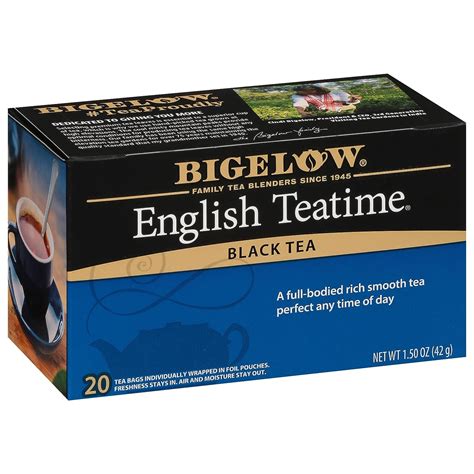 Amazon Bigelow Tea English Teatime Black Tea Caffeinated Tea