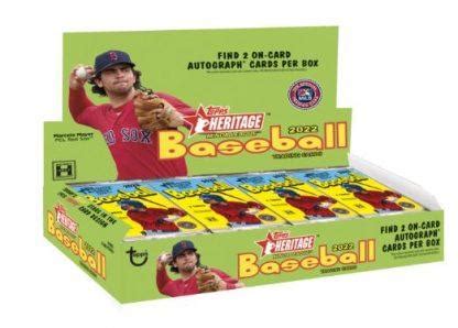 2022 TOPPS HERITAGE MINOR LEAGUE BASEBALL HOBBY BOX Ships Sealed