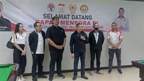 Jelang Sea Games Ketum Pb Pobsi Hary Tanoesoedibjo Beri Wejangan