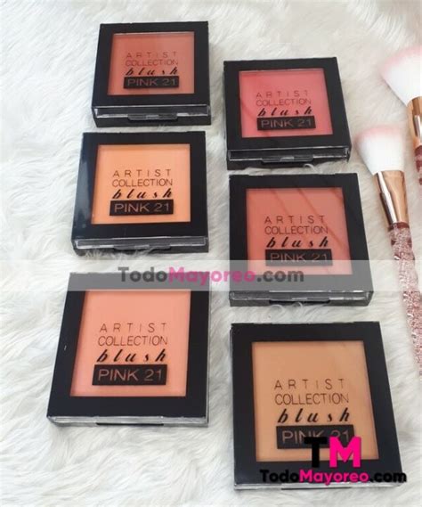 Caja 24 Piezas Rubor Artist Collection Blush Pink21 M1827 Caja