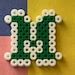 Perler Bead Alphabet Sprites Etsy