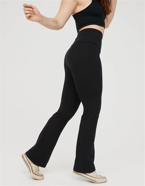 Offline Og High Waisted Foldover Flare Legging