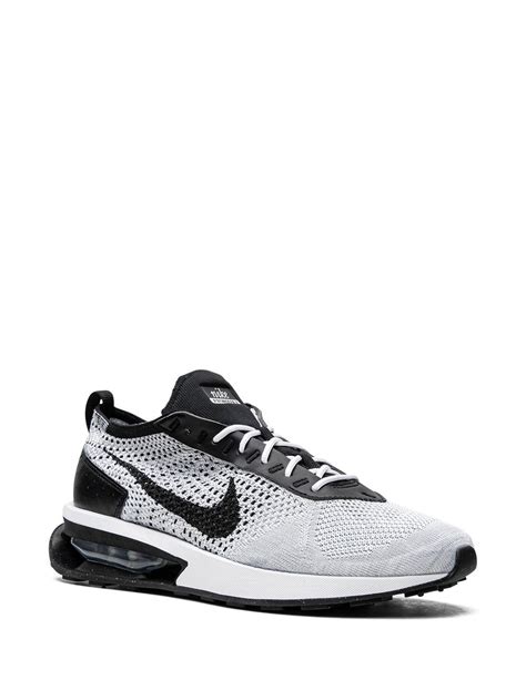 Nike Air Max Flyknit Racer Pure Platinum White Sneakers Grey