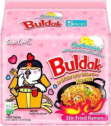 Samyang Hot Chicken Flavour Buldak Ramen Noodles Carbonara G Pack Of Carbonara Spicy