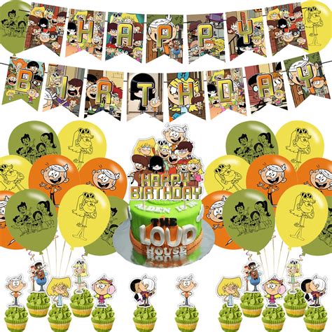 Buy The Loud House Birthday Decoration Loud House Party Decorations