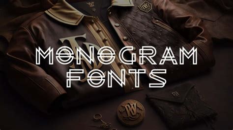 12 Gorgeous Monogram Fonts To Spruce Up Your Designs | HipFonts