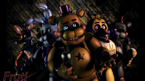 Fnafc4dspeedart Stylized Fnaf 1 Rockstar Animatronics Youtube