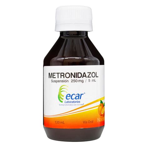 Metronidazol 250 Mg Suspension 120 Ml Ec Farmaprime