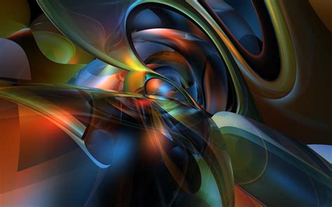 Green Red And Black Abstract Painting Hd Wallpaper Wallpaper Flare