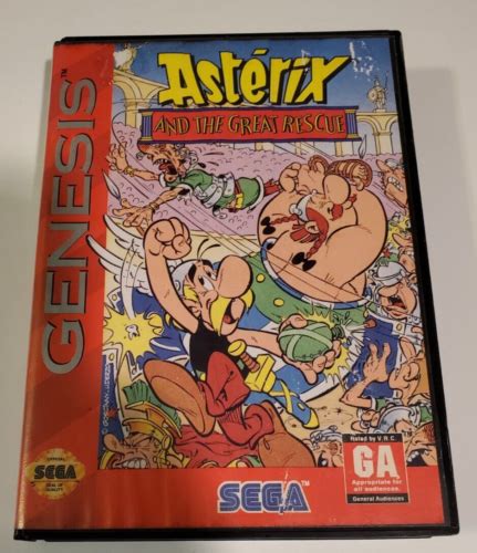 Asterix And The Great Rescue Sega Genesis Complete