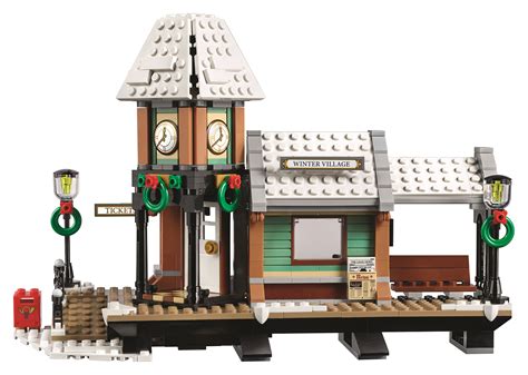 Introducing The 2017 Winter Village Set LEGO 10259 Winter Village Station