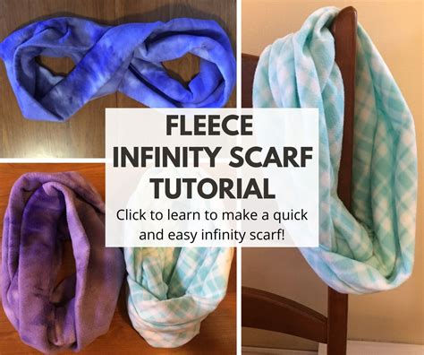 How To Make A Fleece Infinity Scarf Needlepointers