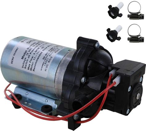 Shurflo 2088 343 135 Automatic Demand 12V Diaphragm Pump With Female 1