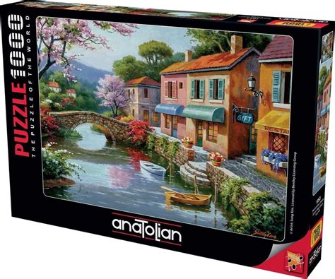 Anatolian Puzzle Wiejskie Sklepu Nad Rzek El Anatolian