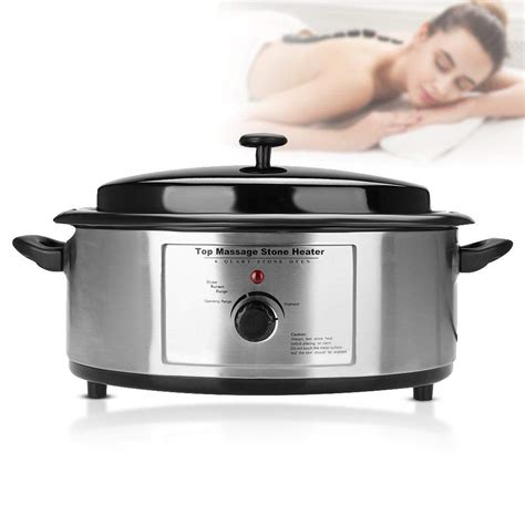 Hot Stone Heater 6 Quart Massage Home Spa Salon Warmer Heating Device