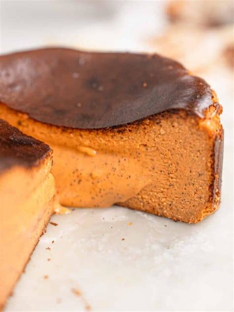 Thai Tea Basque Cheesecake Catherine Zhang