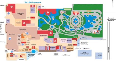 Flamingo Hotel Map In 2022: Parking, Restaurants, Wildlife Refuge & Shops