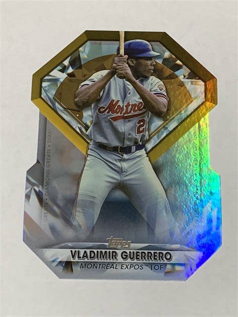 VLADIMIR GUERRERO 2022 TOPPS SERIES 1 DIAMOND GREATS INSERT EXPOS Topps