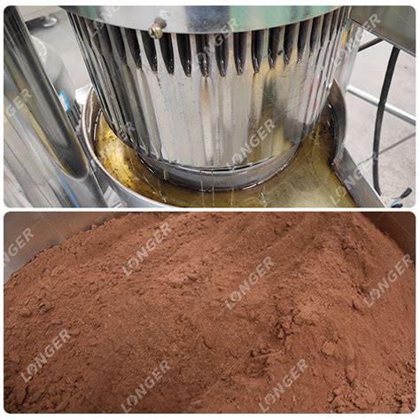 Full Set Cocoa Powder Processing Machine Kg H