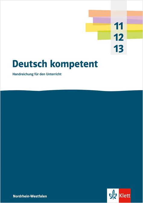 Ernst Klett Verlag Deutsch Kompetent Ausgabe Nordrhein