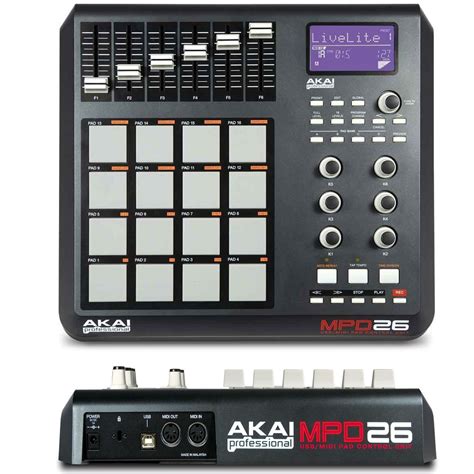 Akai Mpd Usb Midi Pad Controller Amazon In Musical Instruments