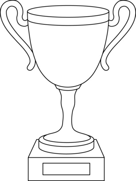 Download High Quality Trophy Clipart Outline Transparent Png Images