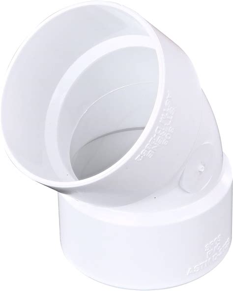 Nds 3p03 3 Inch Sewer Drain Elbow 45 Degree Pvc Buy Online At Best