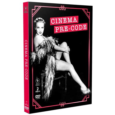 Dvd Cinema Pre Code Digipack Discos Original E Lacrado