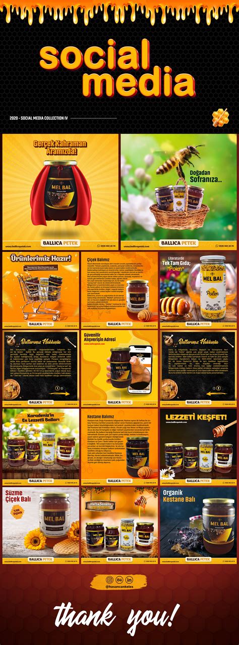 Honey Social Media Design Social Media Poster Social Media Banner