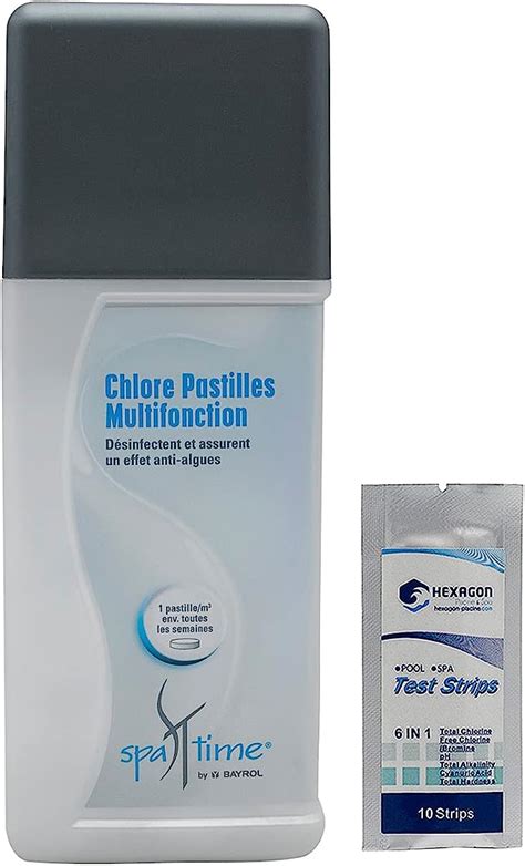 Bayrol Spatime Chlore Multifonction Pastilles G Kg Chlore Lent