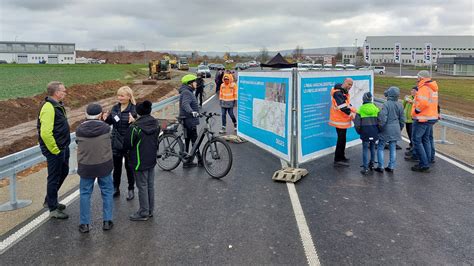 B Ortsumgehung Kallmerode Tag Der Offenen Baustelle Kommt Gut An