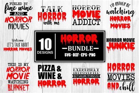 Horror Svg Bundle Horror Movie Svg Bundle 1496012