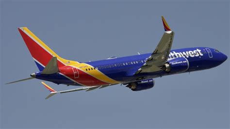 N Q Southwest Airlines Boeing Max By Peter Cuthbert