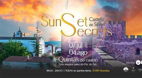 Sunset Secrets Regressam Em Julho Ao Castelo De Silves Algarve 7