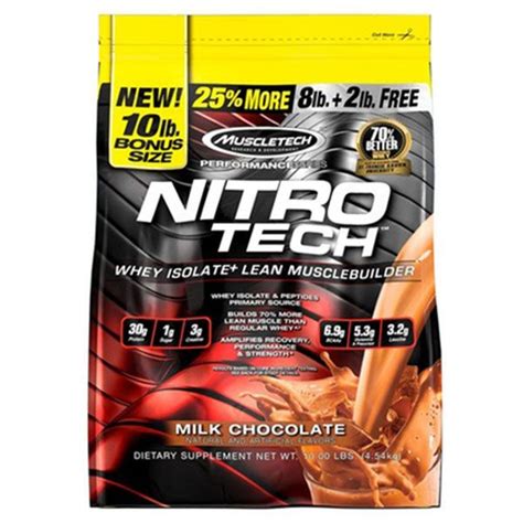 Muscletech Nitrotech 10lb Nutrition Baba