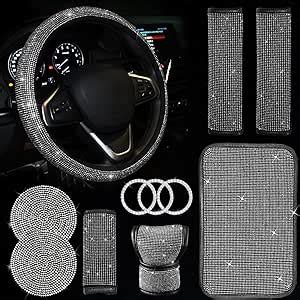 Amazon Jingsen Pcs Bling Car Accessories Set Bling Car