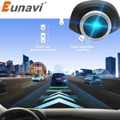 Eunavi câmera dvr para carro conector usb hd 1280x720p dvrs para