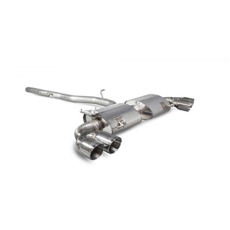 Scorpion Valved Cat Back Exhaust System Audi S1 2 0tfsi 14