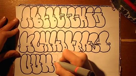 Resultado De Imagen De Graffiti Alphabet Throwie Style Letras