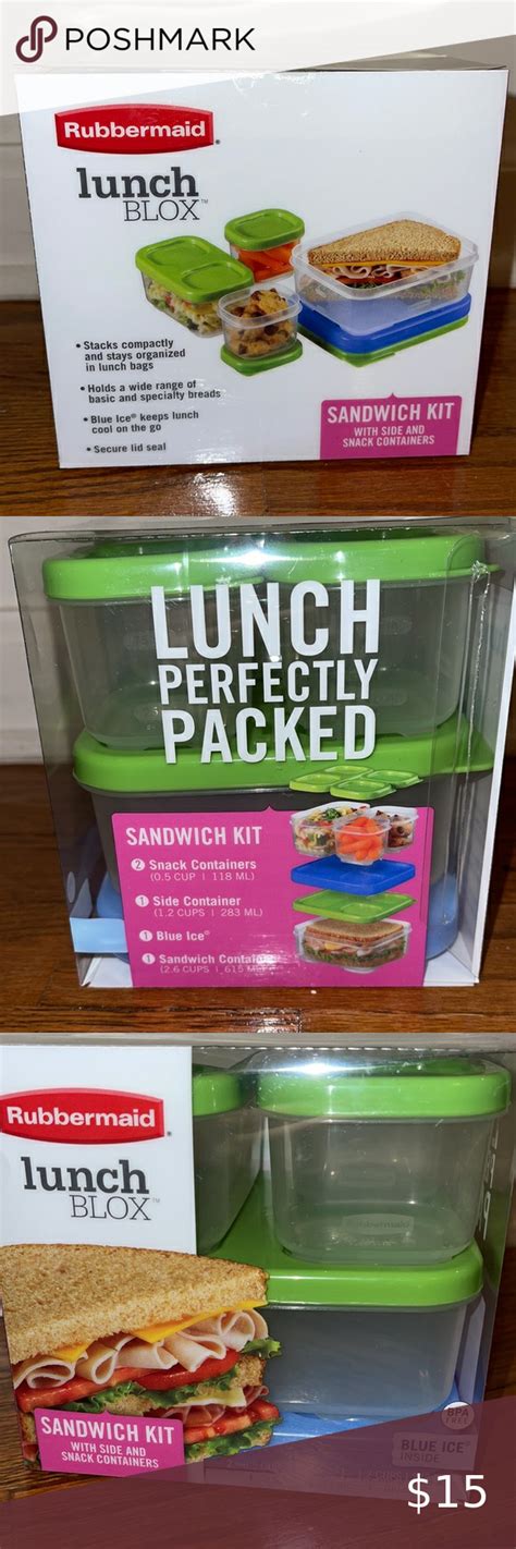 Rubbermaid Lunch Blox Sandwich Kit