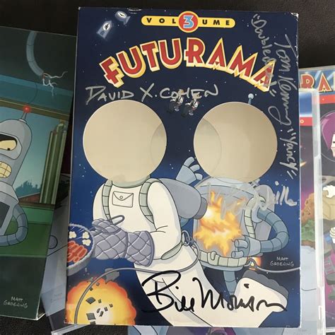 Futurama Volume Signed X Cohen Macneille Tom Kenny Morrison