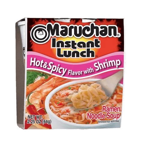 Hot Spicy Beef Flavor Instant Ramen Cup Maruchan