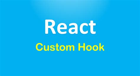 React Custom Hook Tutorial With Example BezKoder