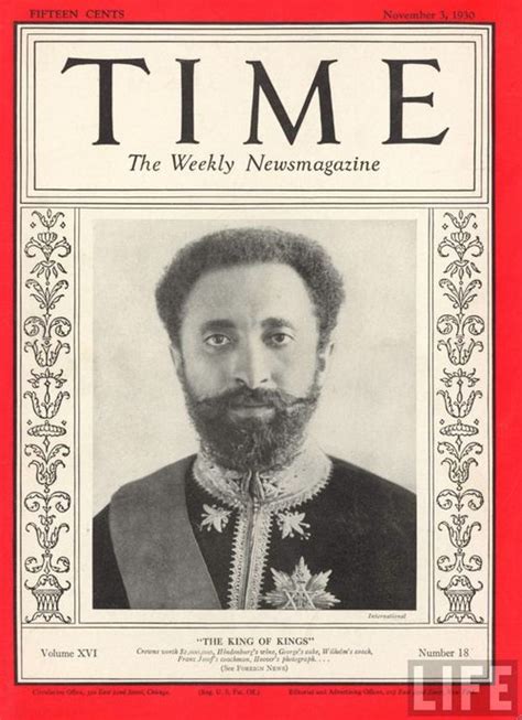 His Imperial Majesty Qedemawi Haile Selassie First Power Of The