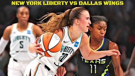 New York Liberty Vs Dallas Wings GAME HIGHLIGHTS WNBA 2023 YouTube