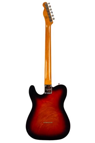 2023 Squier Classic Vibe Baritone Custom Telecaster 1 3 Tone Sunburst