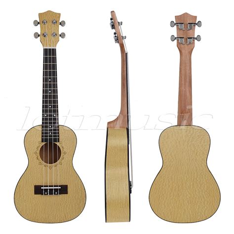 Kmise Professional 23 Inch Concert Ukulele Uke Hawaii Guitar Pearl Wood